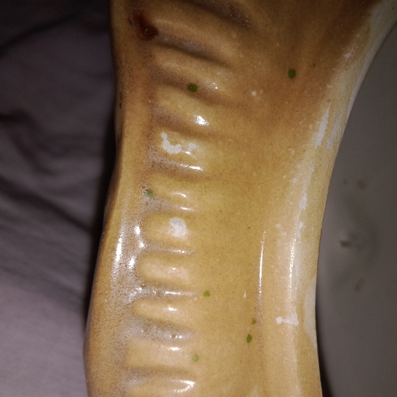 Vintage Mushroom 1973 Folk Art Cookie Jar - Picture 7 of 12